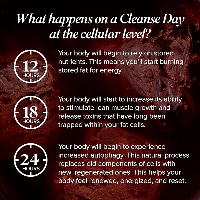 Isagenix Cleanse for Life - Detox Cleanse Drink with Vitamin B12 Niacin and Vitamin B6 for Overall Wellness - 32-Ounce Bottle (Natural Rich Berry Flavor) Packaging May Vary