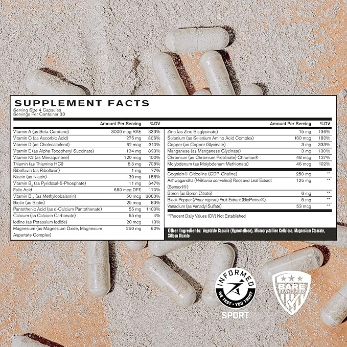 BARE PERFORMANCE NUTRITION BPN Strong Multi-Vitamin &amp Strong Joints Bundle