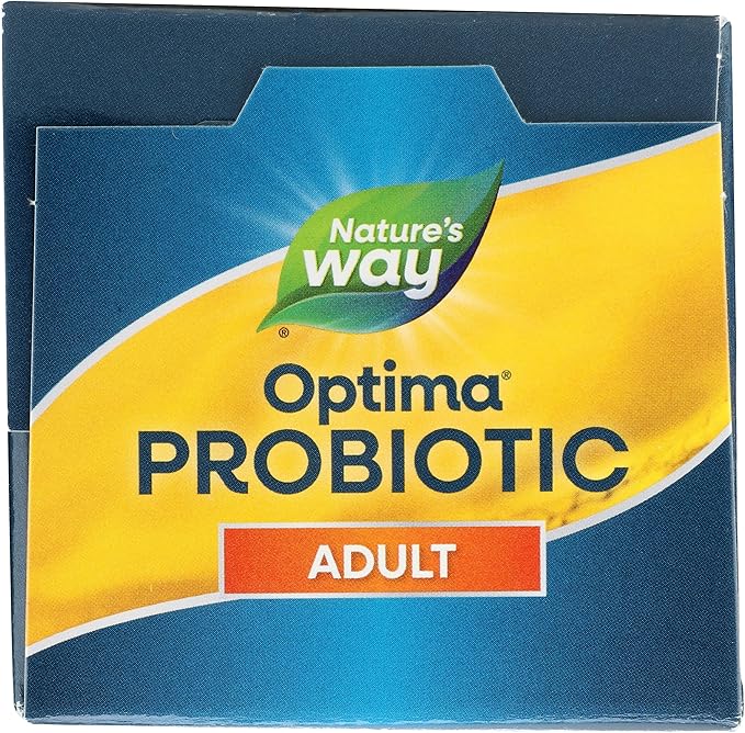 Nature's Way Natures Way Fortify Optima Daily Probiotic 100 Billion 15 Strains Prebiotic 30 Capsules 30 Count