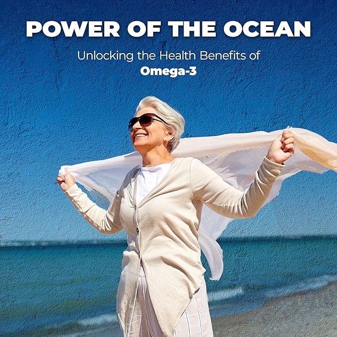 PUREHEALTH RESEARCH Complete Omega 3 Fish Oil Softgels - Omega-3 Fatty Acid Supplements- EPA DHA Supplement - Non-GMO- 90 Soft Gels